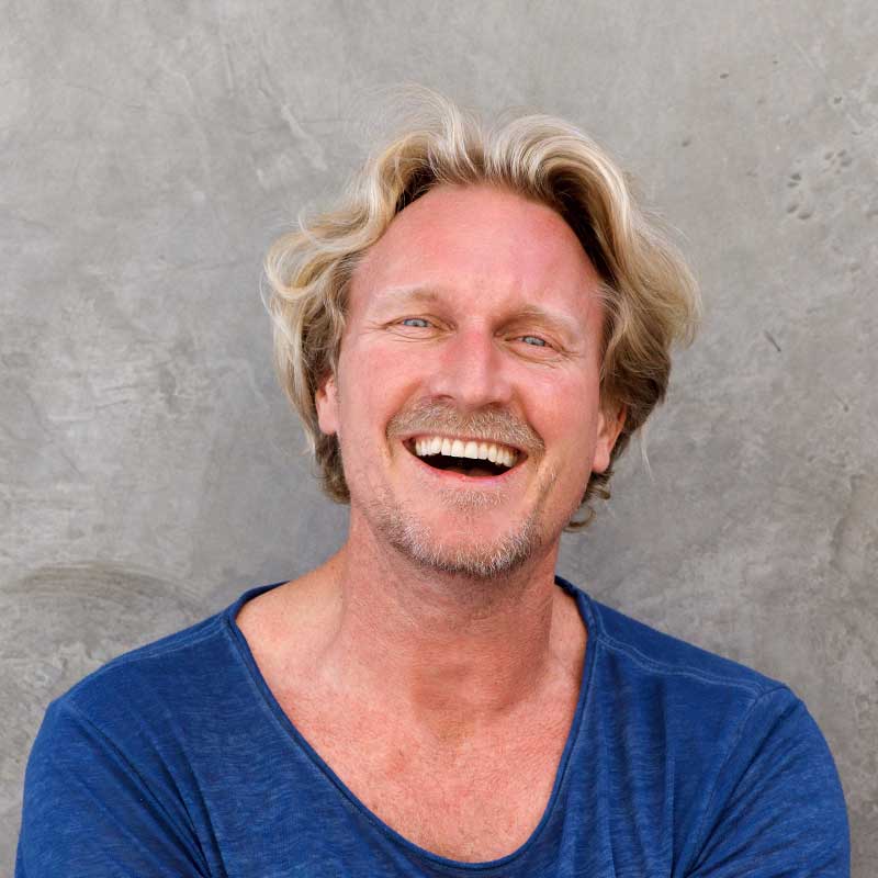 White Man Smiling