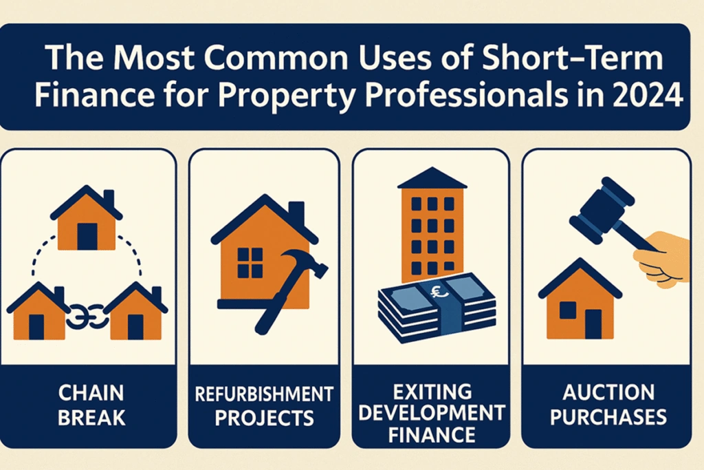 The Most Common Uses of Short-Term Finance for Property Professionals in 2024