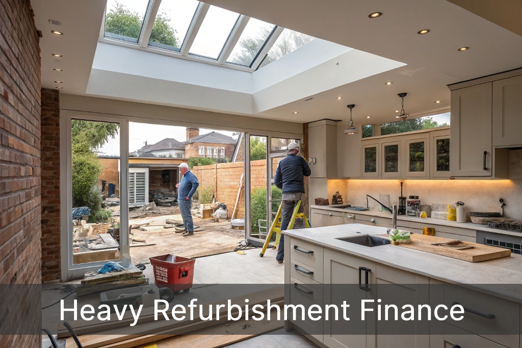 heavy refurbishment development finance